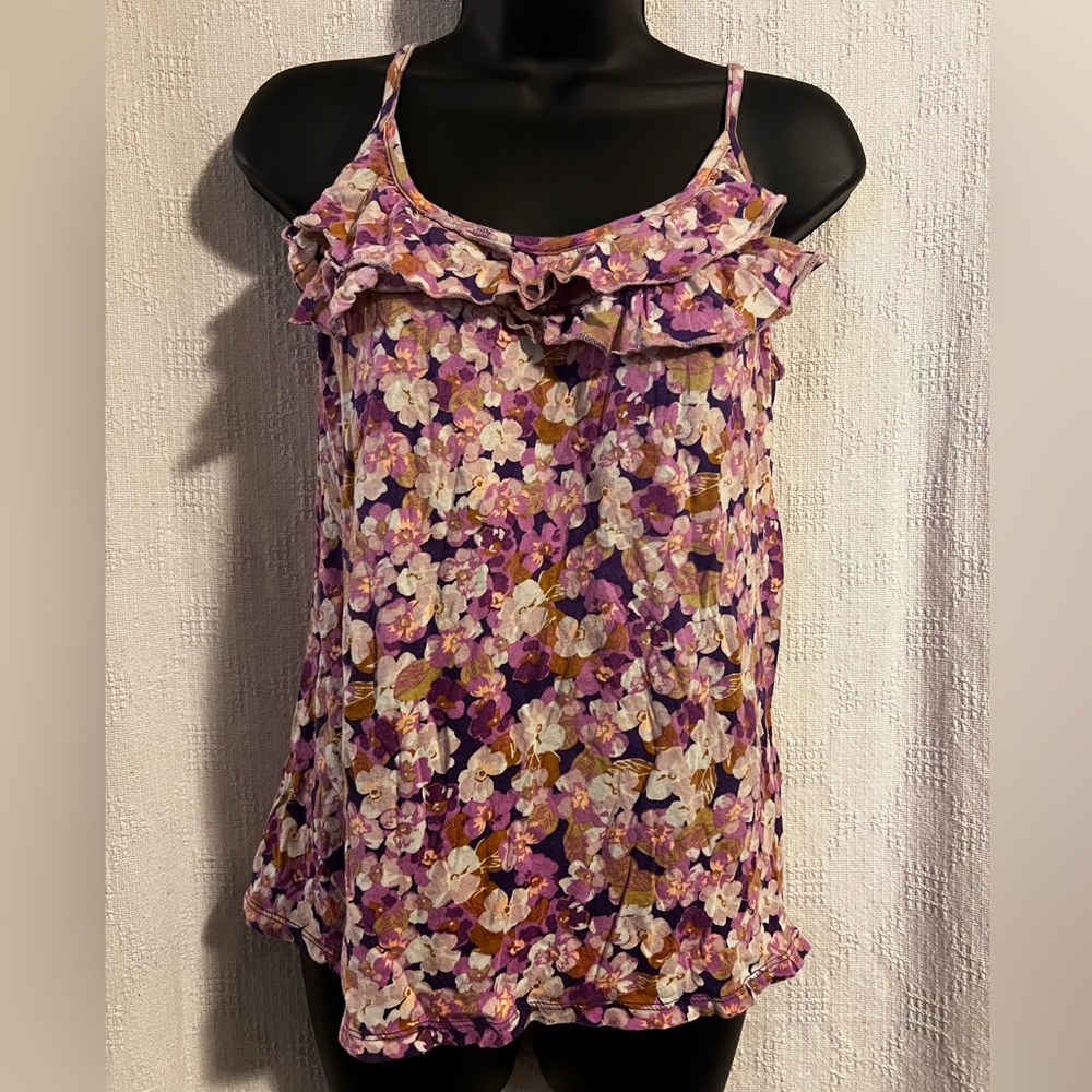 Old Navy Floral Ruffle Women's Top